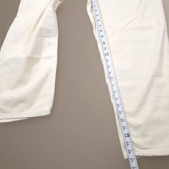 Everlane The Moleskin Way-High Pant in Canvas Beige Organic Cotton Size 16 NWT - Picture 16 of 16